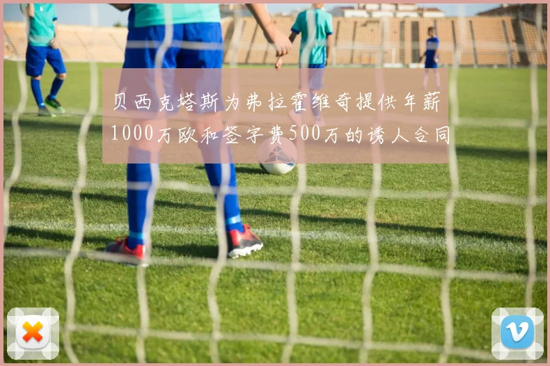 贝西克塔斯为弗拉霍维奇提供年薪1000万欧和签字费500万的诱人合同